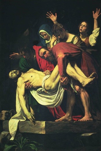 Michelangelo Merisi da Caravaggio, „Złożenie do grobu”