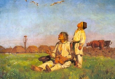 Józef Chełmoński (1849-1914), „Bociany”, 1900 