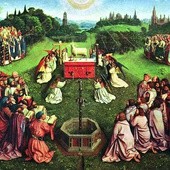 Jan van Eyck, „Adoracja Baranka”