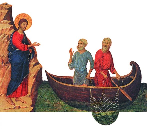 Duccio di Buoninsegna, Powołanie Piotra i Andrzeja, 1308-1311