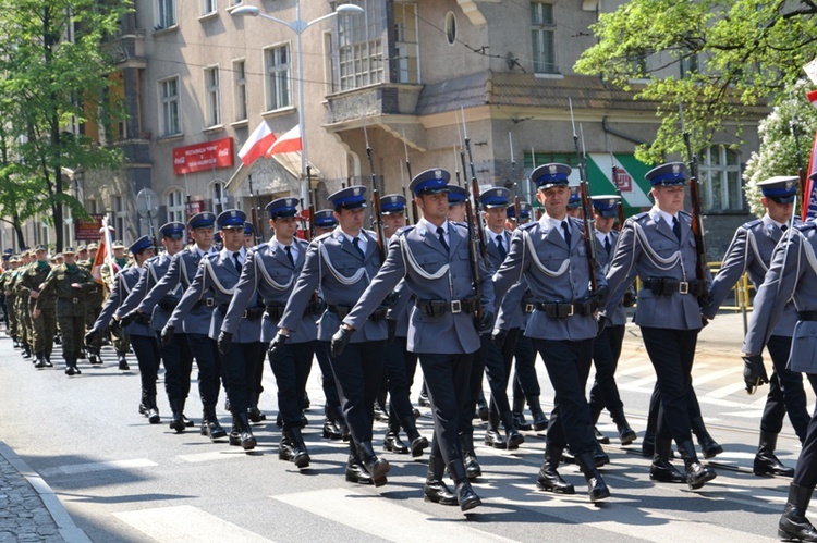 3 maja w Chorzowie, Rybniku i Katowicach