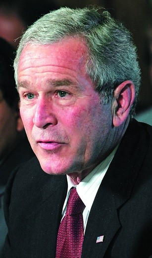 Prezydent USA George W. Bush przekonywał Senat do ...