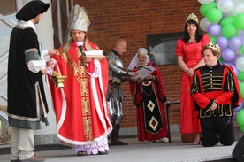 Chrzest Polski na festynie