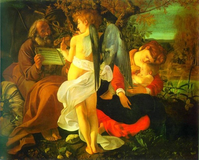 Michelangelo Merisi da Caravaggio, „Odpoczynek podczas ucieczki do Egiptu”