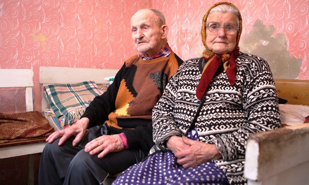 Katarzyna i Konrad Rugor- 70- lecie ich małżeństwa.