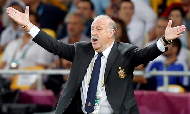 Wielki hat-trick Vicente del Bosque