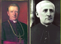 Bł. abp Józef Wilczewski (po lewej), Bł. ks. Zygmunt Gorazowski