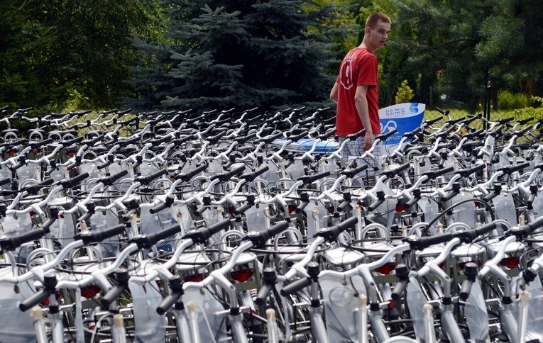 57 stacji, 1000 rowerów