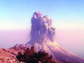 Wybuch wulkanu