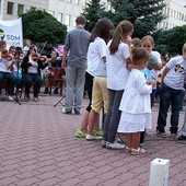  Orkiestra podczas koncertu przy parafii św. Józefa w Lublinie