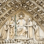 Sąd Ostateczny na głównym portalu fasady zachodniej katedry