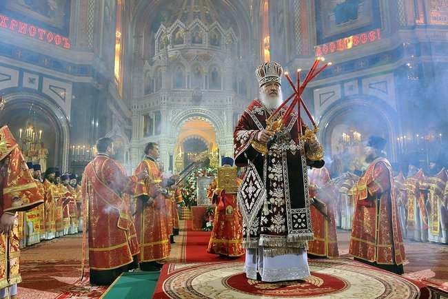 Patriarcha Cyryl o swym upadku w świątyni