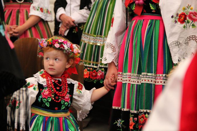 Dożynki w parafii katedralnej w Łowiczu