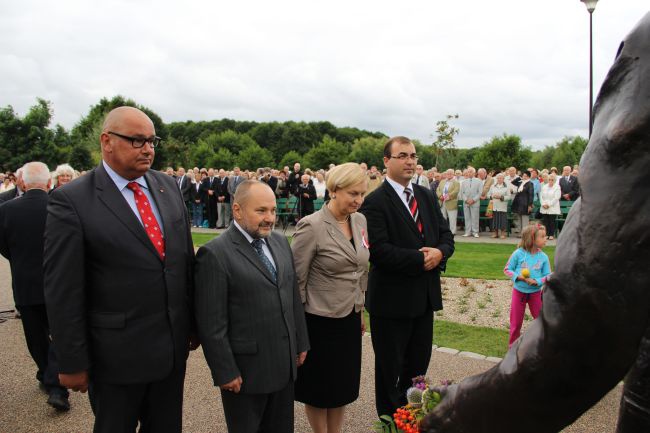 Pomnik już poświęcony