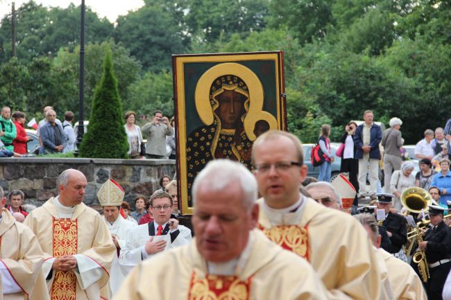 Wizyta Ikony Jasnogórskiej w Archidiecezji 14.08.2012