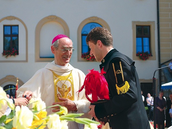  Życzenia dla jubilata podczas Sumy odpustowej...