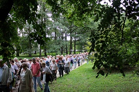  Wrocławianie uczcili Jasnogórską Królową m.in. w kościele paulinów i przy ul. Kochanowskiego, dokąd dotarła pielgrzymka Wielkiej Wyspy 