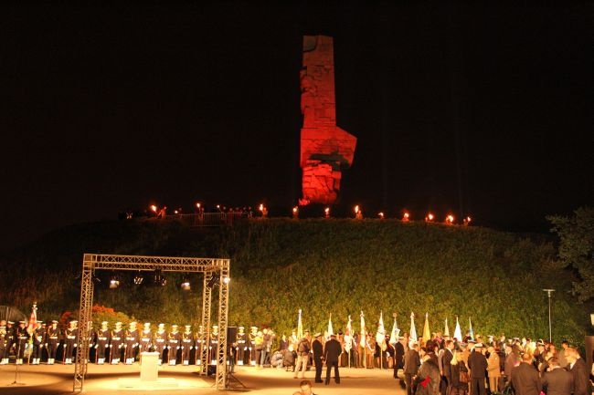 Uroczystości 73. rocznicy wybuchu II Wojny Światowej na Westerplatte