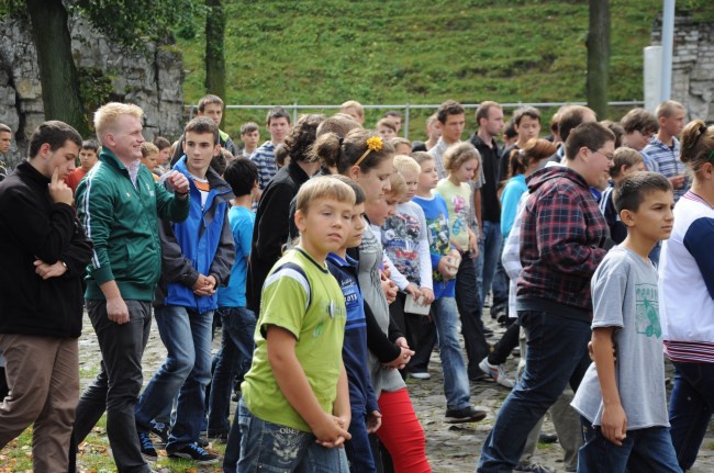 Ministranci na Górze św. Anny