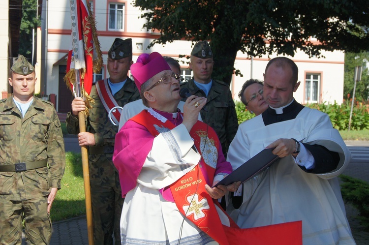 Poświęcenie tablicy