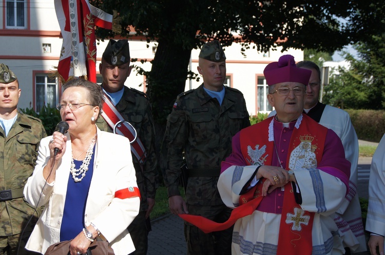 Poświęcenie tablicy