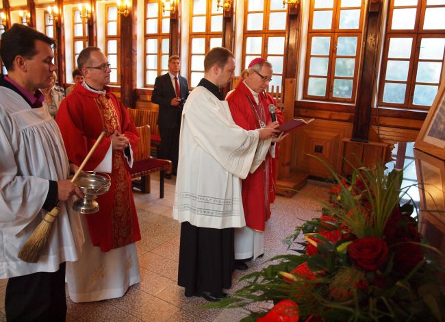 Kopia Całunu Turyńskiego pod Płockiem