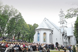 We wszystkich nabożeństwach w trakcie odpustu w Płokach uczestniczył tłum wiernych