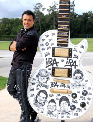 4-metrowa gitara z Chrystusem dla IRA