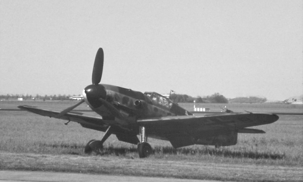 Messerschmitt prosto z bagna