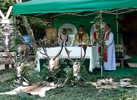  Mszy św. przewodniczył ks. Mariusz Rybicki