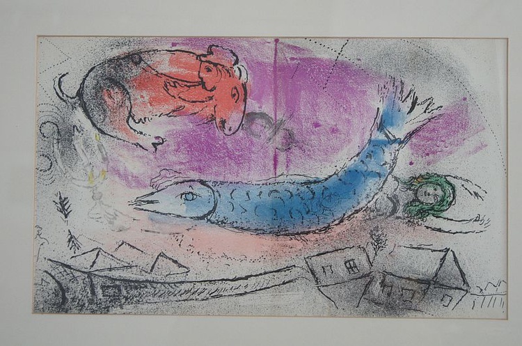 Litografie Chagalla