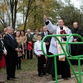 Nowy plac zabaw będzie służył nie tylko mieszkańcom tej miejscowości