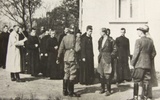 Aresztowanie w Błoniu. Zdjęcie z zasobów Archiwum Diecezjalnego w Tarnowie