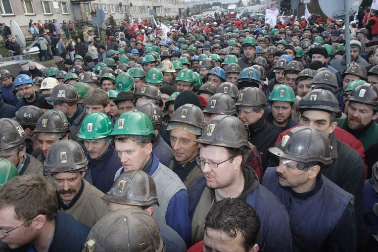 Górnicy strajkują