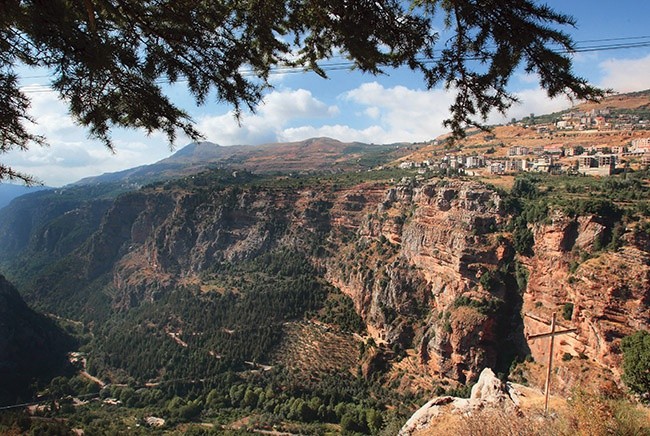 Dolina Qadishy ciągnie się przez 16 km. To symboliczne miejsce  dla Libanu