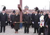 Droga Krzyżowa w byłym KL Birkenau
