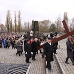 Droga Krzyżowa w byłym KL Birkenau