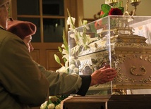 Peregrynacja relikwii św. Wiktorii w kościele parafii MB Nieustającej Pomocy w Łowiczu