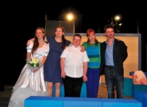  Wzruszony Andrzejek Kiełbasa dziękował aktorom w imieniu dzieci z zespołem Downa