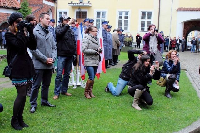 Ślubowanie policjantów