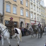 Świętowanie niepodległości na krakowskim Rynku Głównym