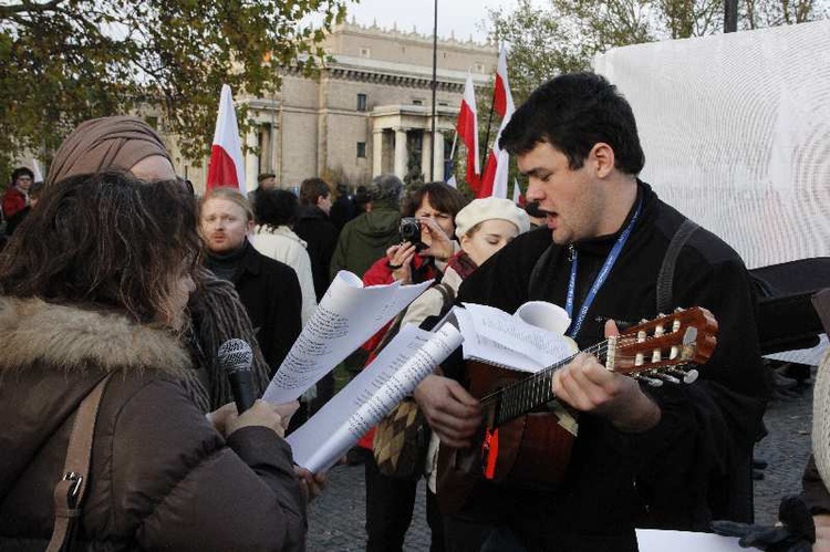 Marsz oczami maszerującej...