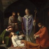 Luis de Madrazo y Kuntz „Pogrzeb św. Cecylii w rzymskich katakumbach”  olej na płótnie, 1852 Muzeum Prado, Madryt