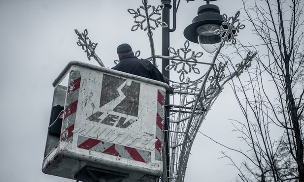 Warszawa szykuje się do świąt