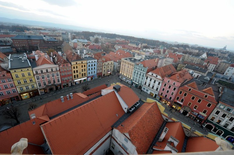 Wieża ratuszowa w Świdnicy