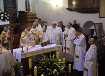 Mszy św. w kościele kapucynów w Zakroczymiu przewodniczył bp Tadeusz Bronakowski z Łomży