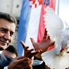 Ante Gotovina owacyjnie witany przez ponad 100 tys. Chorwatów w Zagrzebiu 