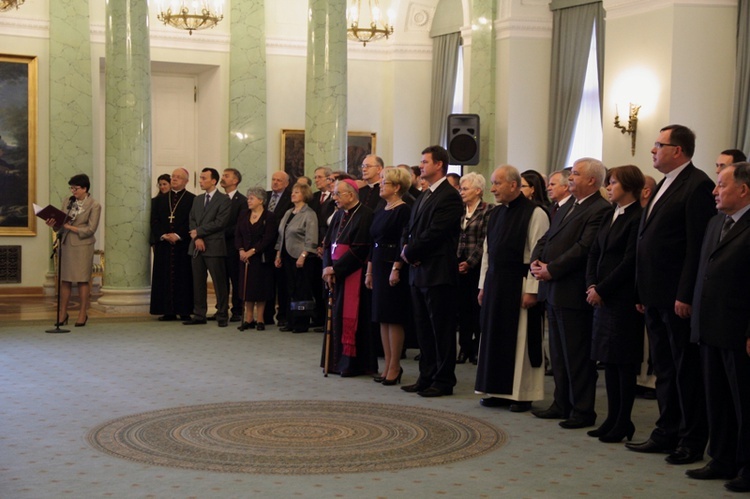 Łowicka bazylika uhonorowana w Pałacu Prezydenckim