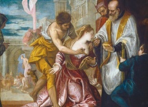 Paolo Caliari, zwany Veronese „Komunia św. Łucji”, olej na płótnie, ok. 1582, National Gallery of Art, Waszyngton