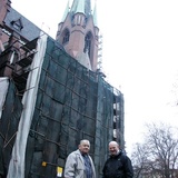 Trwa remont katedry w Gliwicach